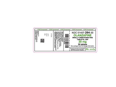51407-264-30LB - OLANZAPINE 20 MG ODT.jpg 51407-264-30LB - OLANZAPINE 20 MG ODT.jpg - 51407 264 30LB OLANZAPINE 20 MG ODT